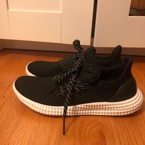 Adidas running shoes, black size 7